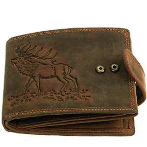 Poľovnícka peňaženka s jeleňom