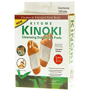Detoxikačné náplasti na nohy Kinoki 10ks