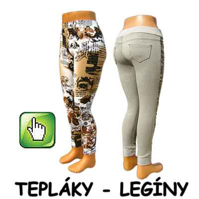 Dámske tepláky, legíny, veľkosklad tifantex Dámske tepláky, legíny, tifantex veľkoobchod