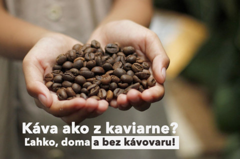 Ako si doma spraviť kávu lepšiu než v kaviarni (bez drahého kávovaru)