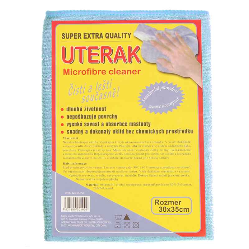 Mikrovláknová utierka na auto