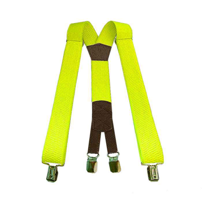 traky na nohavice žlté 4x clip