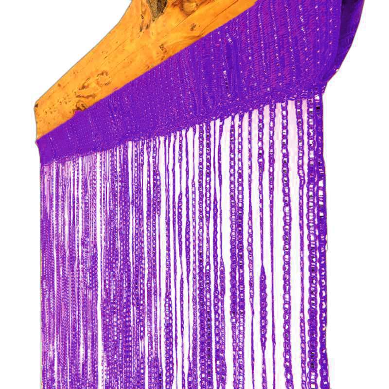 Šnúrková záclona Curtain fialová