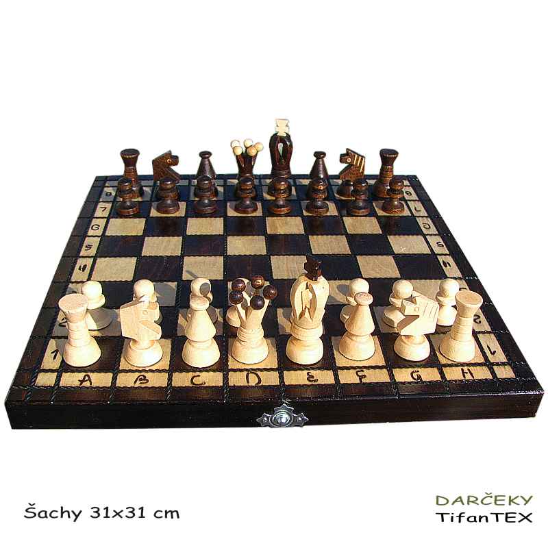 Šachy 31x31 cm