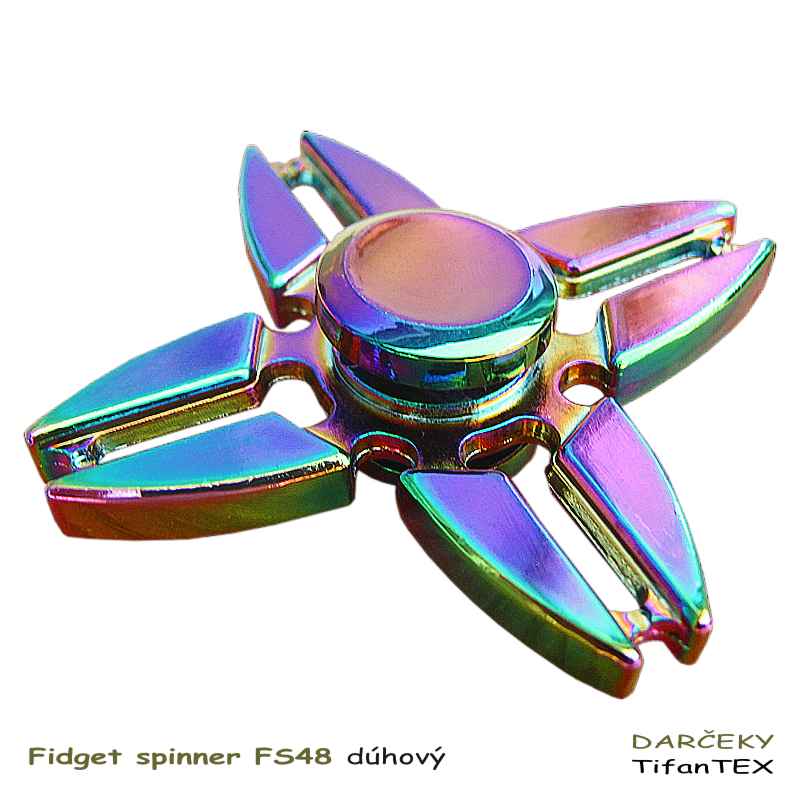 Fidget Spinner sk FS48 dúhový