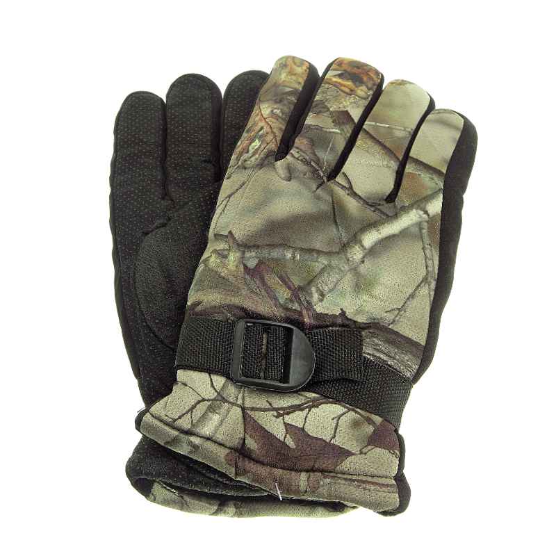 Zimné maskáčové rukavice 3D realtree