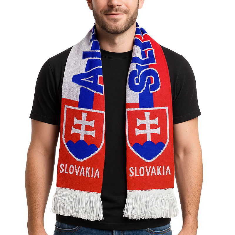 Šál Slovakia modrý