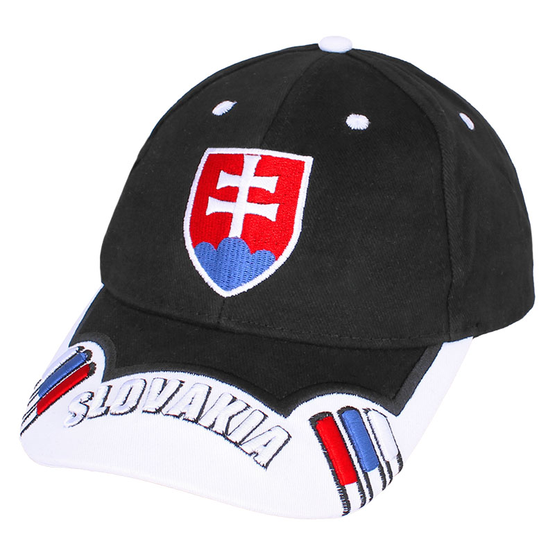 Šiltovka Slovensko 3D čierna Šiltovka Slovensko 3D čierna