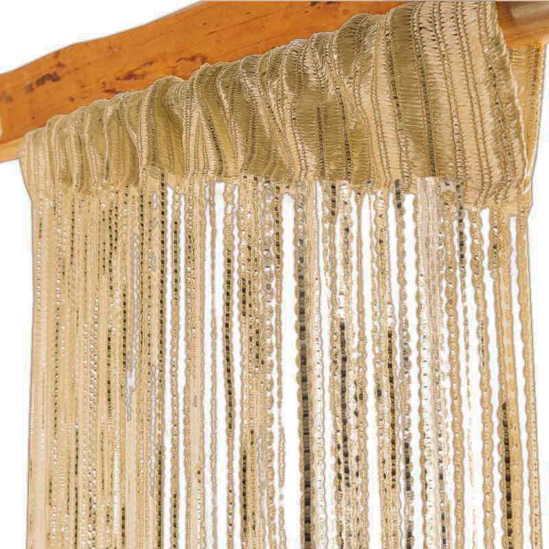 Šnúrková záclona Curtain 100x200 cm béžová Šnúrková záclona Curtain 100x200 cm béžová