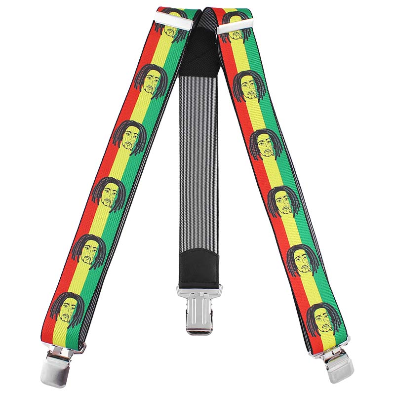 Traky na nohavice Bob Marley Traky na nohavice Bob Marley
