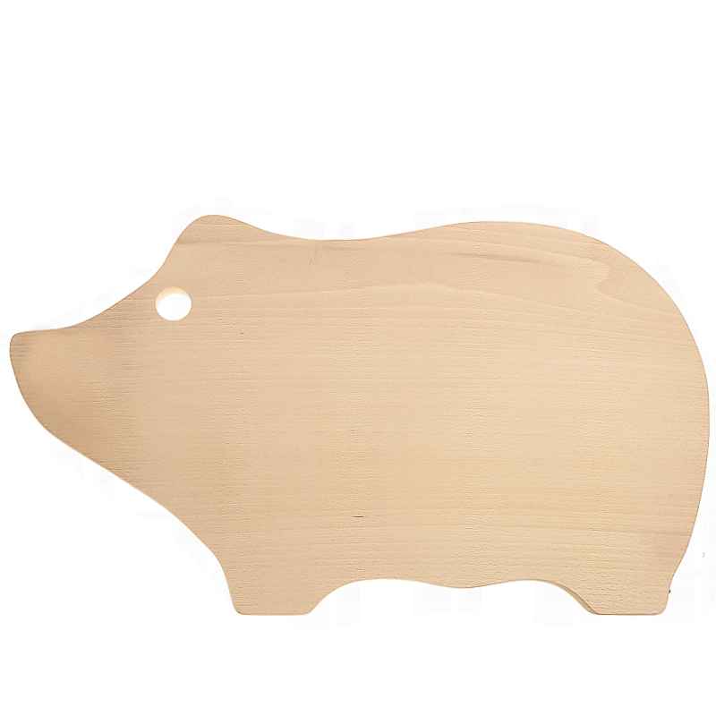 Drevený lopár Prasa 45cm