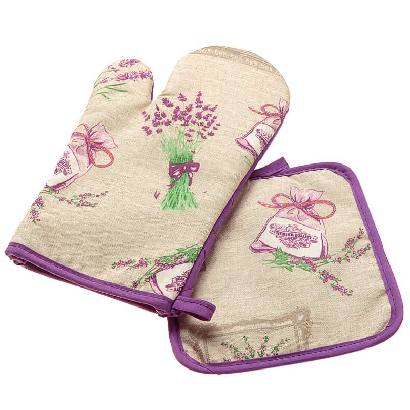 Chňapka do kuchyne s podložkou Lavender
