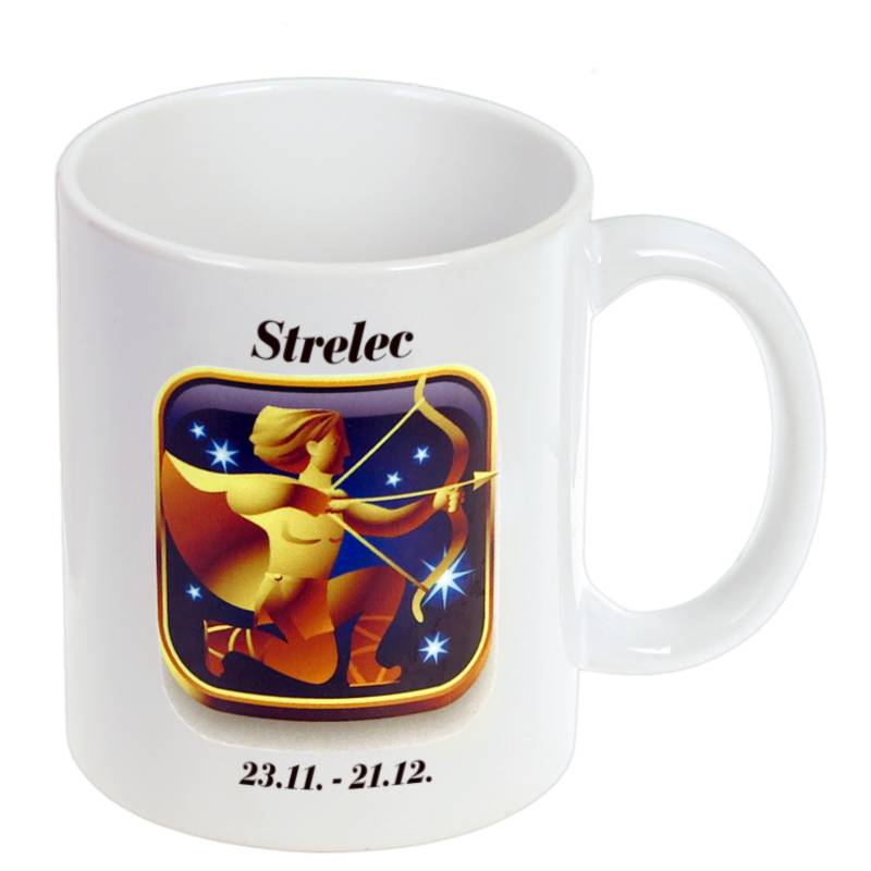 Znamenie Strelec šálka