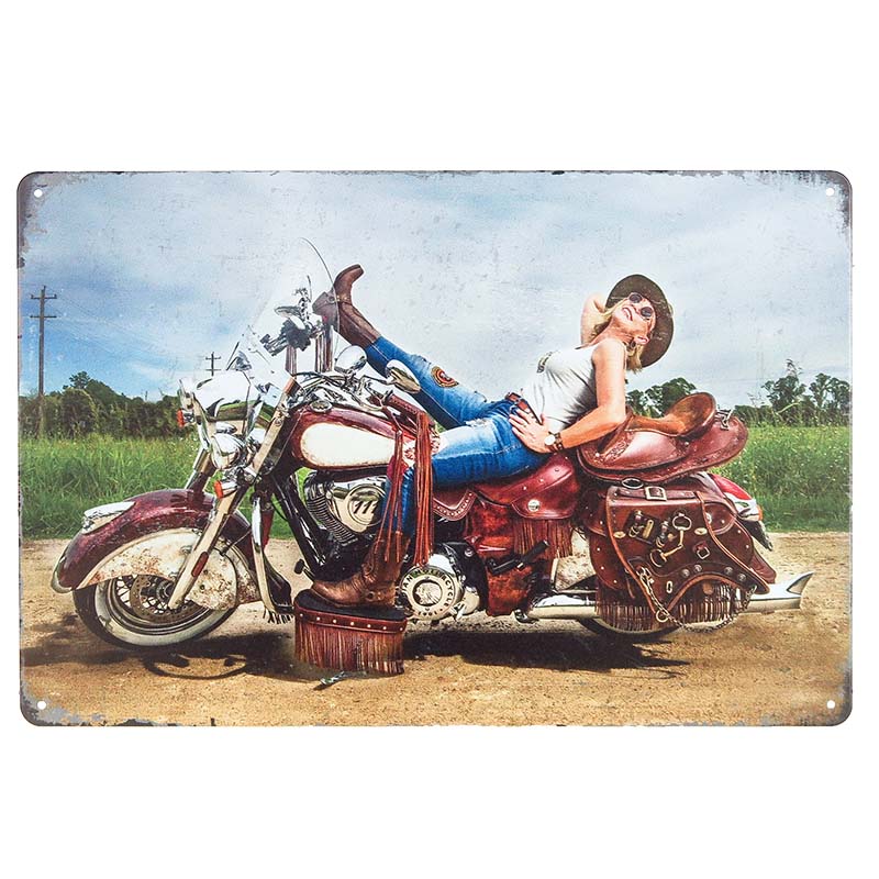 Retro tabuľa Indian 111 Motorcycle 30x20 Retro tabuľa Indian 111 Motorcycle 30x20