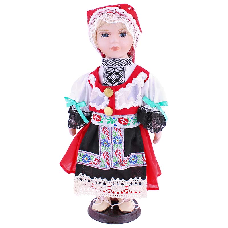 Porcelánová bábika v kroji Porcelánová bábika v kroji