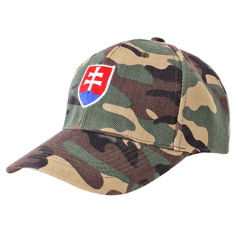 Maskáčová šiltovka Slovenský znak