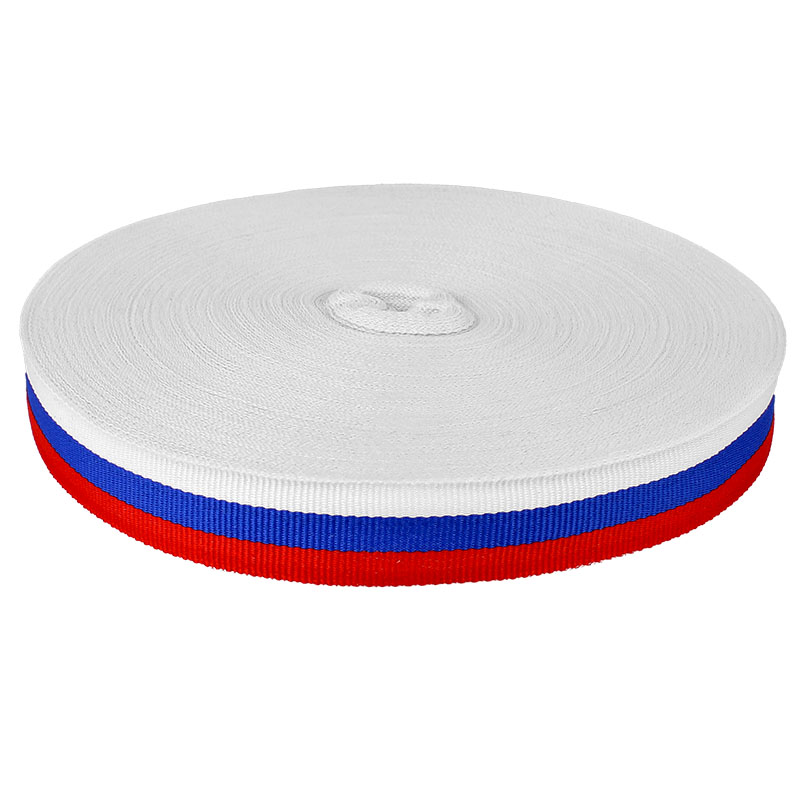 Stuha trikolóra páska 50m