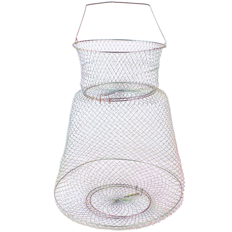 Sieťka na ryby s rýchlouzáverom kovová 40cm