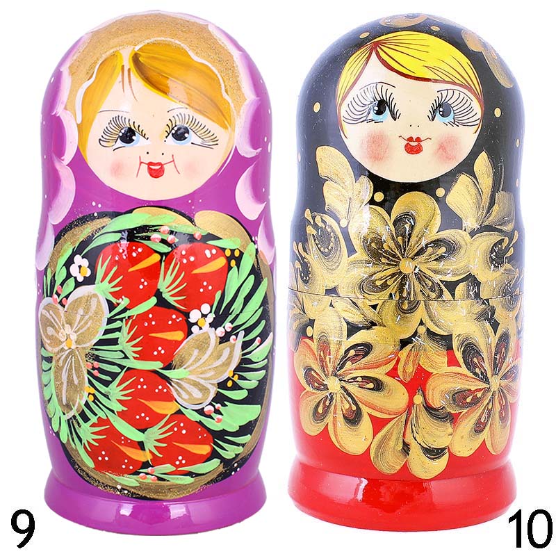 Ruská Matrioška 5ks 18cm Original