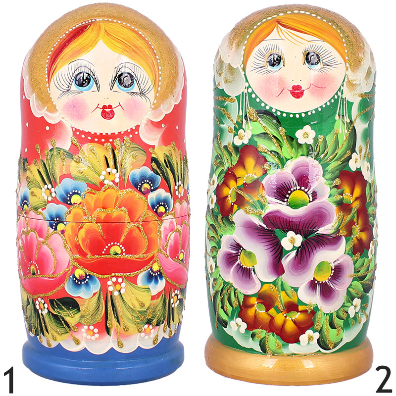 Matrioška ruská 22cm 7ks