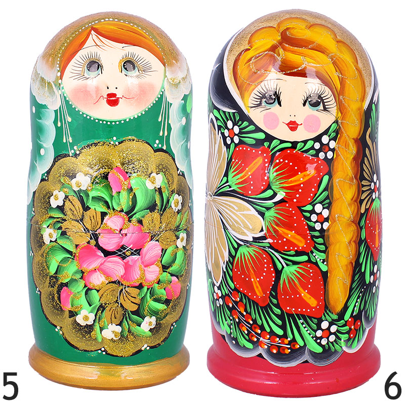 Matrioška ruská 22cm 7ks