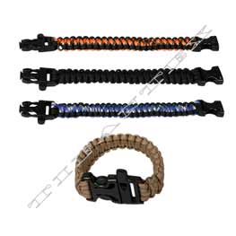 Náramok PARACORD s umelou sponou