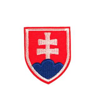 Nášivka slovenský znak červená