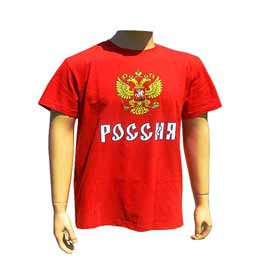 Tričko Russia červené