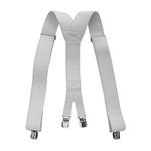 traky na nohavice biele 4x clip
