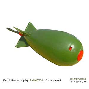 Krmítko na ryby raketa XL