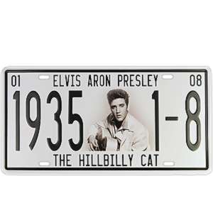 Plechová tabuľa Elvis Presley 30x15cm