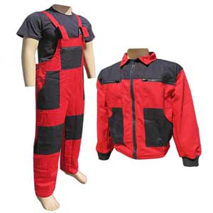 monterková súprava NIKA červená | pracovné odevy