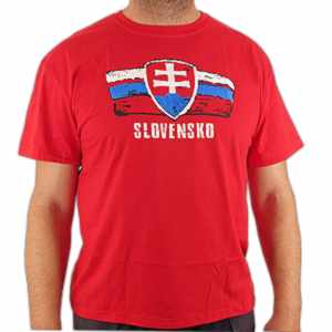 Tričko Slovensko slovenský znak červené