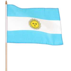 Argentína vlajka 45x30cm