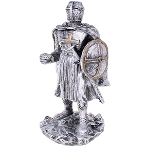 Templársky rytier s mečom