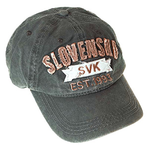 Šiltovka Slovensko SVK EST.1993 sivá