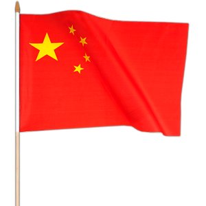 Čína vlajka 40x30cm