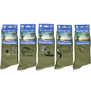 Ponožky pre rybára bal/5párov aura.via FE3757