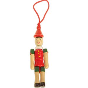 Pinocchio drevená figúrka 10cm