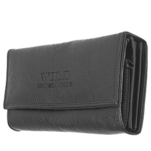 Kuriérska peňaženka čierna Klasik C18 Wild