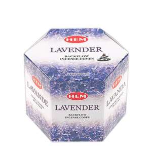 Vonné kužele Lavender HEM Bal.40ks