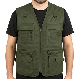 Rybárska vesta Gold GK001 zelená
