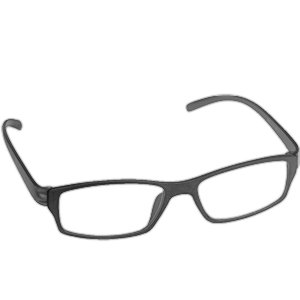 Dioptrické okuliare na čítanie čierne RGL