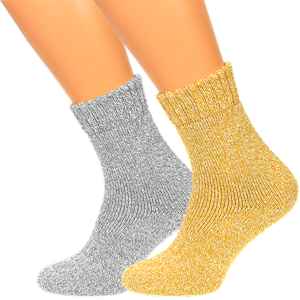 Dámske ponožky Alpaca vlnené 3páry Mix Farba