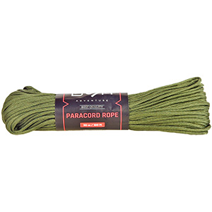 Paracord šnúra 30m zelená 4mm