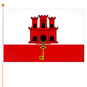 Gibraltár vlajka malá