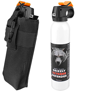 Sprej na medvede s puzdrom Grizzly 300ml 9m
