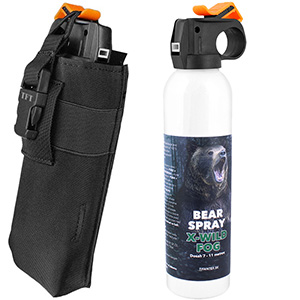 Sprej na medvede s puzdrom X-WILD Fog 300ml