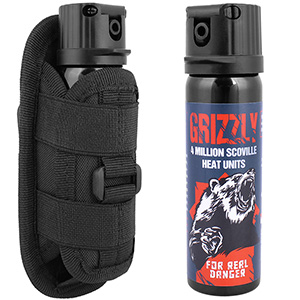 Sprej na medvede s puzdrom Grizzly 63ml