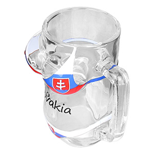 Pohár na pivo sexy 0,3 l Slovakia znak